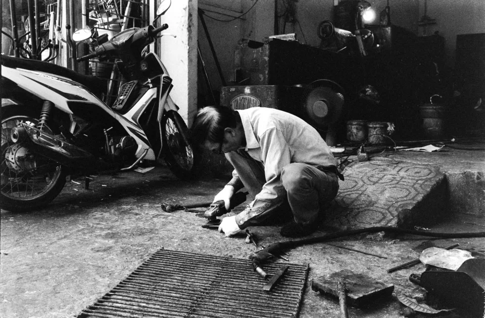 Thợ chính tại tiệm